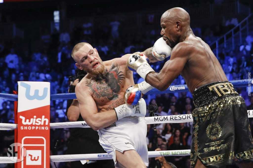 Mcgregor Punches Floyd 