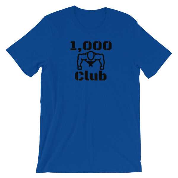 1,000 Push-Up Club T Shirt 