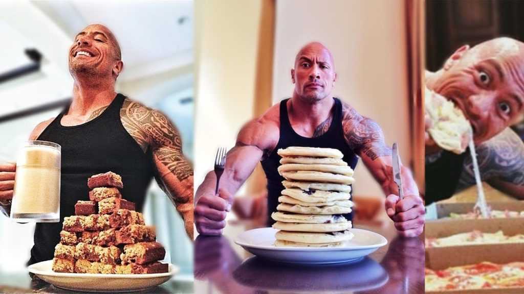 the rock cheat meals 